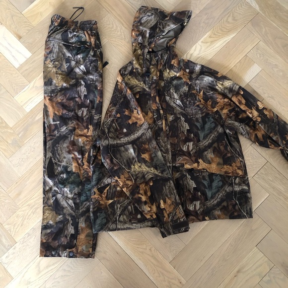 Cabela’s 2piece Gore-Tex rain gear camo set size XL - Picture 2 of 16